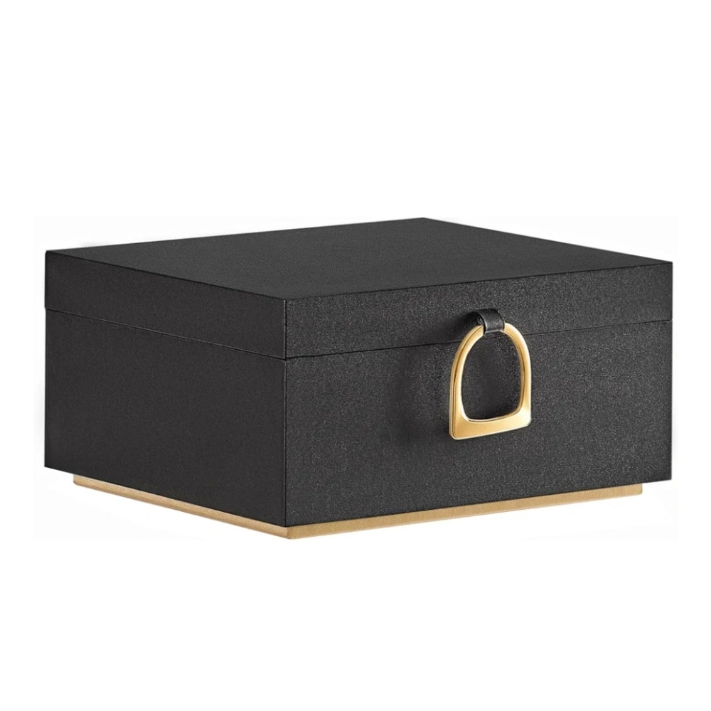 Songmics NWT 2-Layer Jewelry Box Organizer In Black 8"x9"x4"